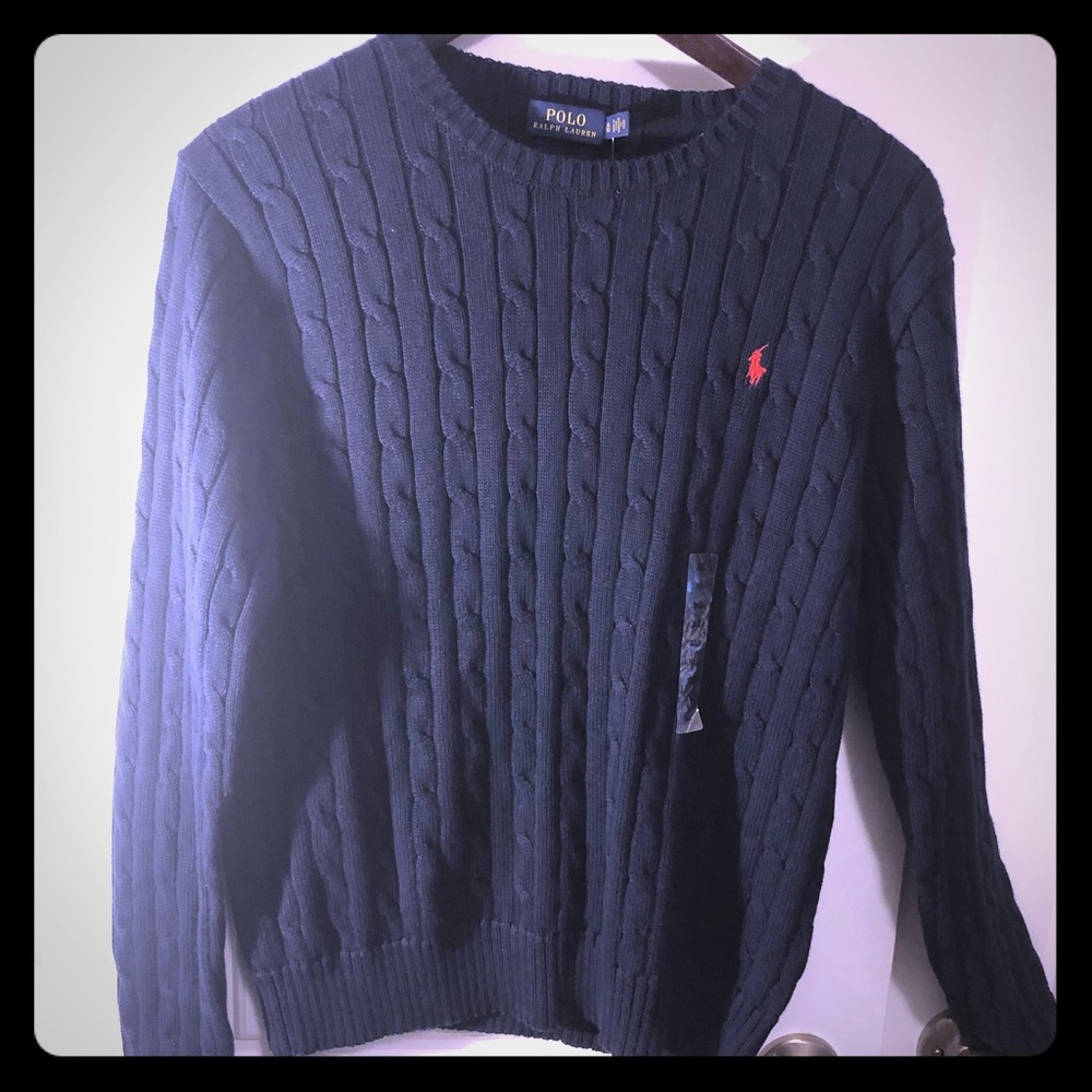 Women’s Ralph Lauren Sweater, Navy XL #Polo
